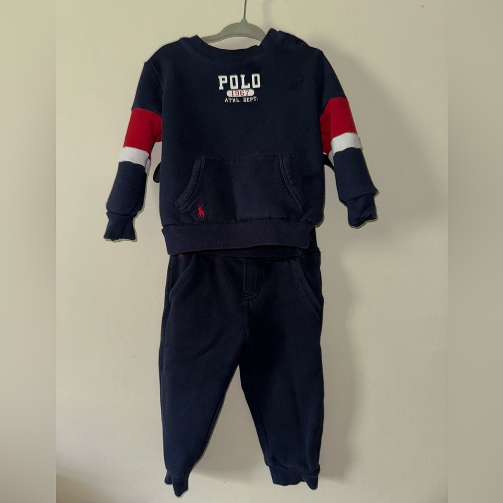 90’s-style Ralph Lauren Polo Sweatsuit